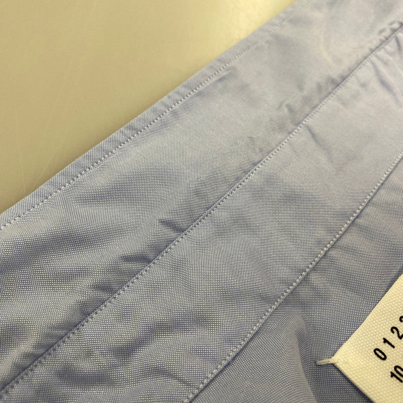 【中古品】【メンズ】 MAISON MARGIELA メゾン マルジェラ SI1DL0002 S52925 ORGANIC COTTON OXFORD OVER SHIRT オーガニック コットン オックスフォード オーバー シャツ トップス 141-260513-kh-06-izu サイズ：37 カラー：ライトブルー 万代Net店