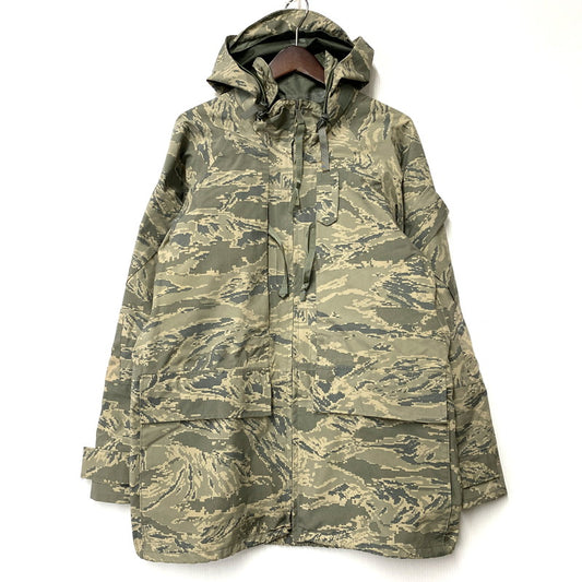 【中古品】【メンズ】 U.S AIR FORCE ユーエス・エアフォース 8415-01-547-3512 APECS エイペックス ABU DIGITAL TIGER GORE-TEX PARKA デジタル タイガー ゴアテックス パーカ アウター 146-260515-ya-08-izu サイズ：M-R カラー：マルチ 万代Net店