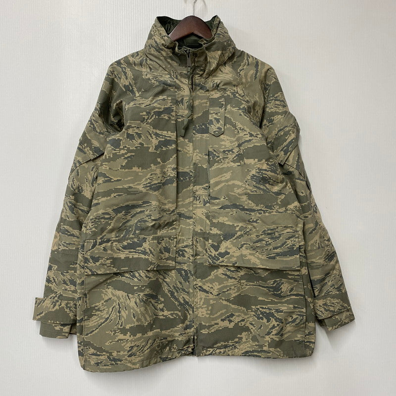 【中古品】【メンズ】 U.S AIR FORCE ユーエス・エアフォース 8415-01-547-3512 APECS エイペックス ABU DIGITAL TIGER GORE-TEX PARKA デジタル タイガー ゴアテックス パーカ アウター 146-260515-ya-08-izu サイズ：M-R カラー：マルチ 万代Net店