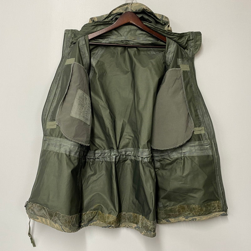 【中古品】【メンズ】 U.S AIR FORCE ユーエス・エアフォース 8415-01-547-3512 APECS エイペックス ABU DIGITAL TIGER GORE-TEX PARKA デジタル タイガー ゴアテックス パーカ アウター 146-260515-ya-08-izu サイズ：M-R カラー：マルチ 万代Net店