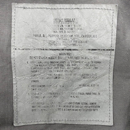 【中古品】【メンズ】 U.S AIR FORCE ユーエス・エアフォース 8415-01-547-3512 APECS エイペックス ABU DIGITAL TIGER GORE-TEX PARKA デジタル タイガー ゴアテックス パーカ アウター 146-260515-ya-08-izu サイズ：M-R カラー：マルチ 万代Net店