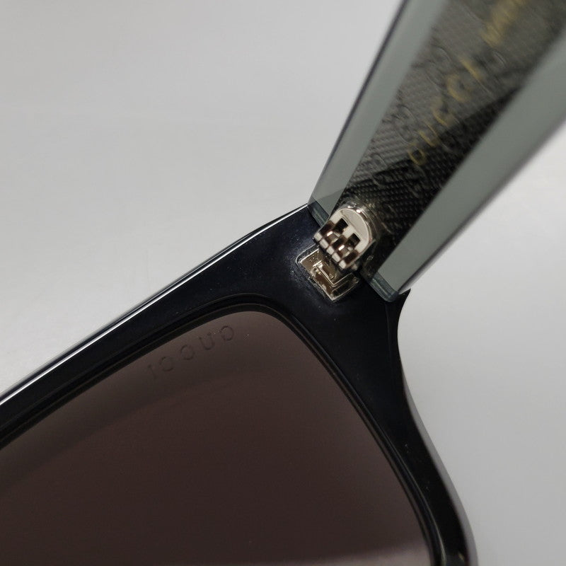 【中古品】【メンズ/レディース】 GUCCI グッチ GG2072SA-002 SQUARE SUNGLASSES スクエア サングラス 183-260513-kh-11-izu サイズ：52□21-145 カラー：ブラック 万代Net店