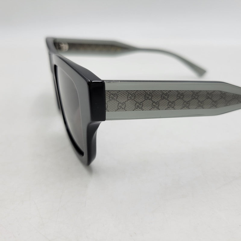 【中古品】【メンズ/レディース】 GUCCI グッチ GG2072SA-002 SQUARE SUNGLASSES スクエア サングラス 183-260513-kh-11-izu サイズ：52□21-145 カラー：ブラック 万代Net店