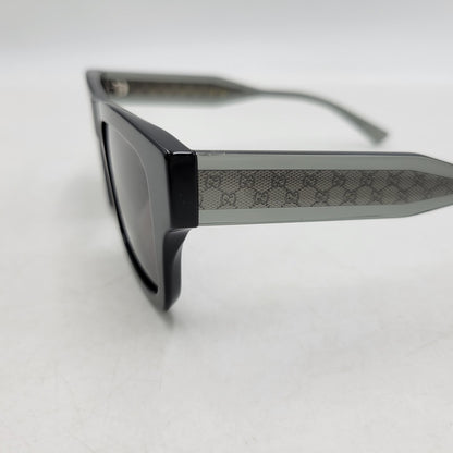 【中古品】【メンズ/レディース】 GUCCI グッチ GG2072SA-002 SQUARE SUNGLASSES スクエア サングラス 183-260513-kh-11-izu サイズ：52□21-145 カラー：ブラック 万代Net店