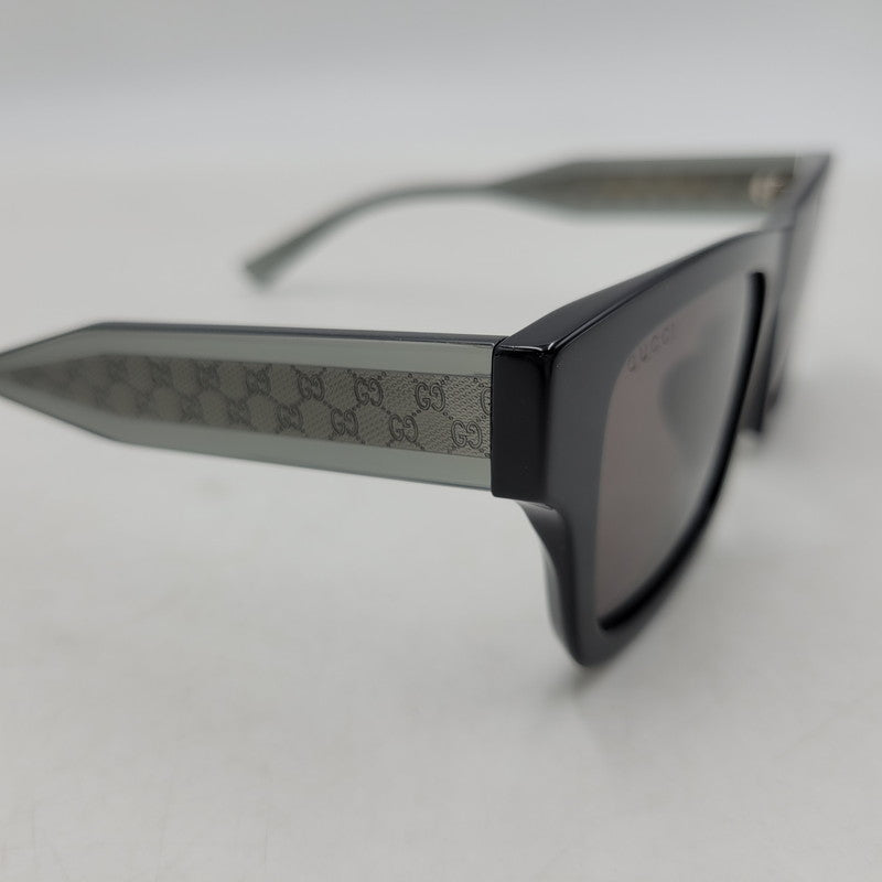 【中古品】【メンズ/レディース】 GUCCI グッチ GG2072SA-002 SQUARE SUNGLASSES スクエア サングラス 183-260513-kh-11-izu サイズ：52□21-145 カラー：ブラック 万代Net店