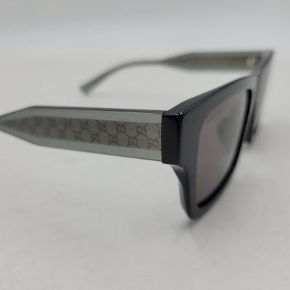 【中古品】【メンズ/レディース】 GUCCI グッチ GG2072SA-002 SQUARE SUNGLASSES スクエア サングラス 183-260513-kh-11-izu サイズ：52□21-145 カラー：ブラック 万代Net店