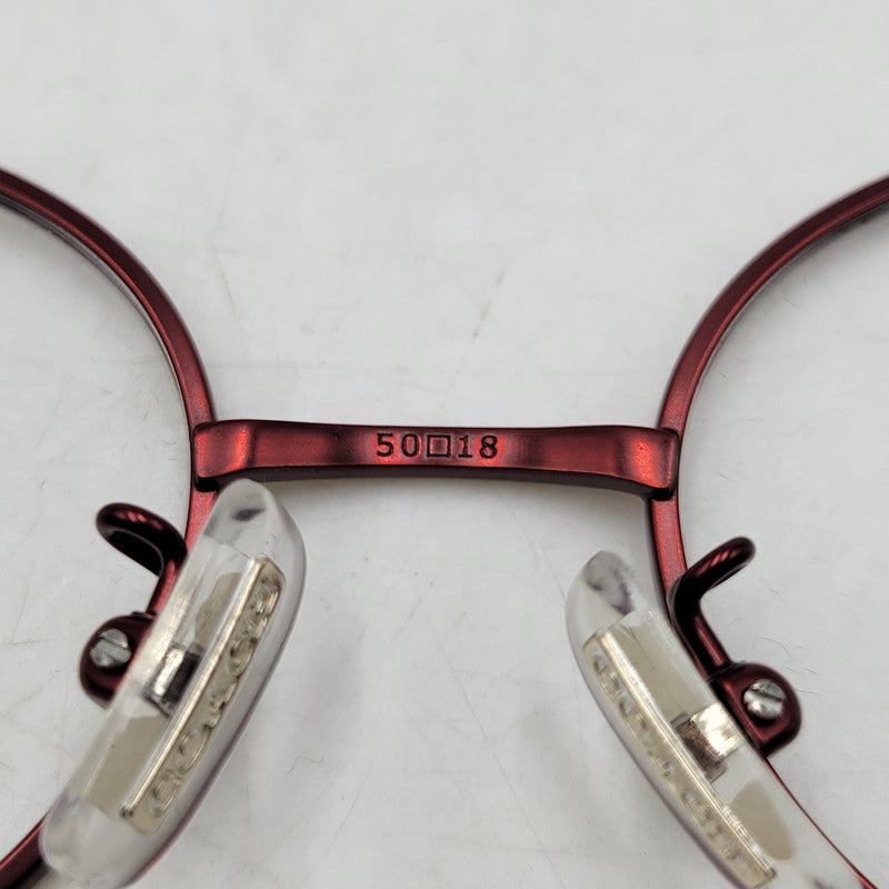 【中古品】【メンズ/レディース】 COACH コーチ SUNGLASSES HC5189TD サングラス メガネ 眼鏡 183-260523-as-03-izu サイズ：50□18-145 カラー：レッド系×クリア 万代Net店