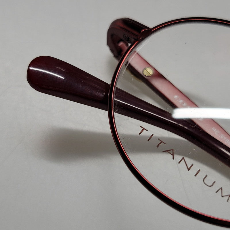 【中古品】【メンズ/レディース】 COACH コーチ SUNGLASSES HC5189TD サングラス メガネ 眼鏡 183-260523-as-03-izu サイズ：50□18-145 カラー：レッド系×クリア 万代Net店