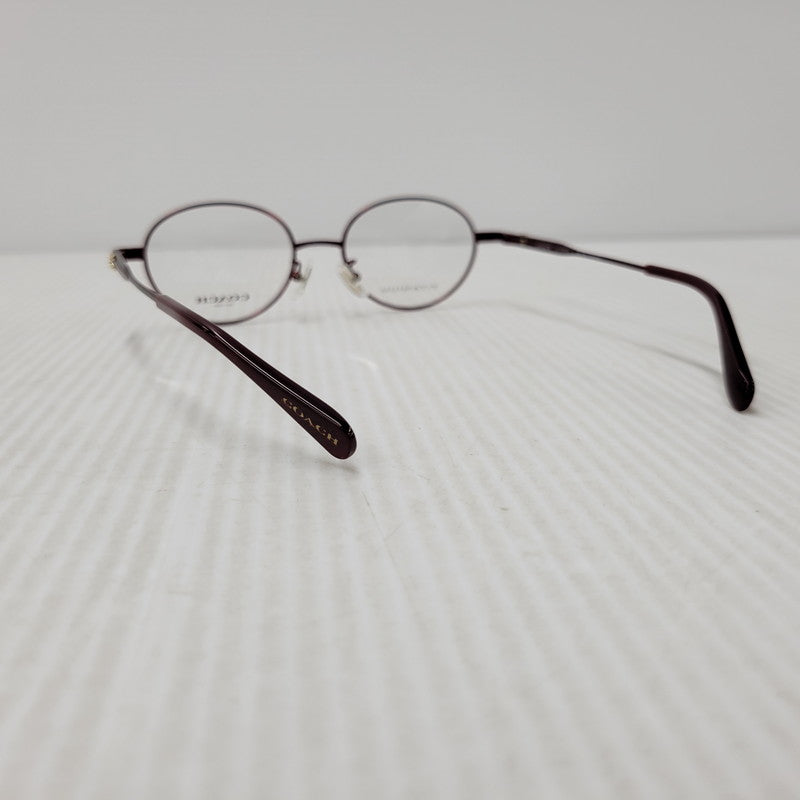 【中古品】【メンズ/レディース】 COACH コーチ SUNGLASSES HC5189TD サングラス メガネ 眼鏡 183-260523-as-03-izu サイズ：50□18-145 カラー：レッド系×クリア 万代Net店