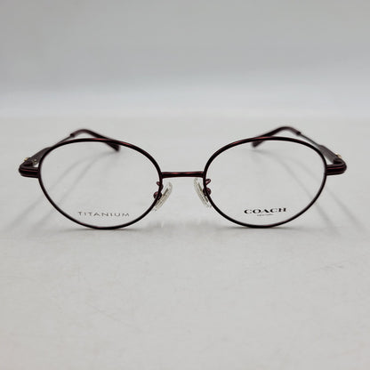 【中古品】【メンズ/レディース】 COACH コーチ SUNGLASSES HC5189TD サングラス メガネ 眼鏡 183-260523-as-03-izu サイズ：50□18-145 カラー：レッド系×クリア 万代Net店