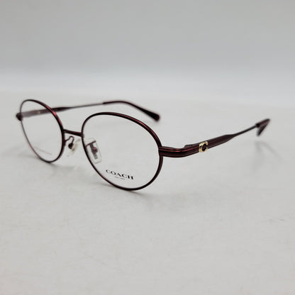 【中古品】【メンズ/レディース】 COACH コーチ SUNGLASSES HC5189TD サングラス メガネ 眼鏡 183-260523-as-03-izu サイズ：50□18-145 カラー：レッド系×クリア 万代Net店
