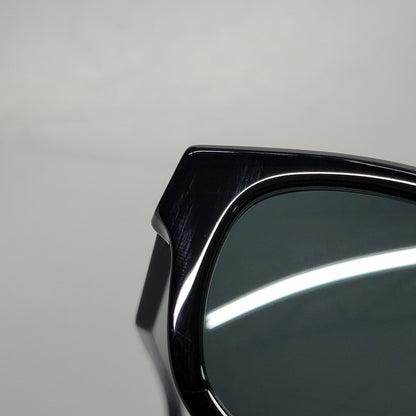 【中古美品】【メンズ/レディース】 SAINT LAURENT サンローラン SL M172 F 001 CAT-EYE SUNGLASSES キャットアイ サングラス 183-260513-kh-10-izu サイズ：54□20-145 カラー：ブラック 万代Net店