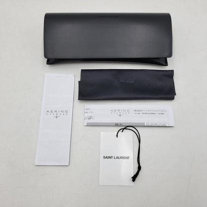 【中古美品】【メンズ/レディース】 SAINT LAURENT サンローラン SL M172 F 001 CAT-EYE SUNGLASSES キャットアイ サングラス 183-260513-kh-10-izu サイズ：54□20-145 カラー：ブラック 万代Net店