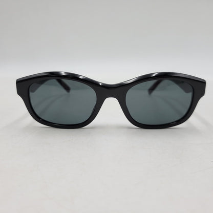 【中古美品】【メンズ/レディース】 SAINT LAURENT サンローラン SL M172 F 001 CAT-EYE SUNGLASSES キャットアイ サングラス 183-260513-kh-10-izu サイズ：54□20-145 カラー：ブラック 万代Net店