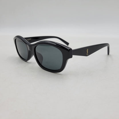 【中古美品】【メンズ/レディース】 SAINT LAURENT サンローラン SL M172 F 001 CAT-EYE SUNGLASSES キャットアイ サングラス 183-260513-kh-10-izu サイズ：54□20-145 カラー：ブラック 万代Net店
