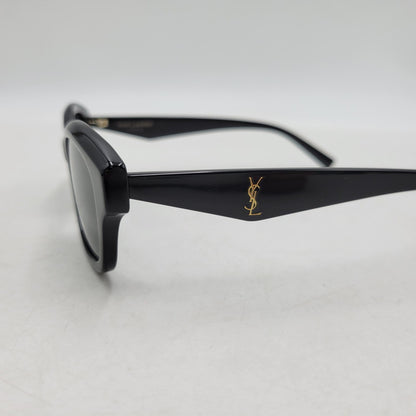 【中古美品】【メンズ/レディース】 SAINT LAURENT サンローラン SL M172 F 001 CAT-EYE SUNGLASSES キャットアイ サングラス 183-260513-kh-10-izu サイズ：54□20-145 カラー：ブラック 万代Net店