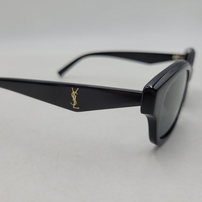 【中古美品】【メンズ/レディース】 SAINT LAURENT サンローラン SL M172 F 001 CAT-EYE SUNGLASSES キャットアイ サングラス 183-260513-kh-10-izu サイズ：54□20-145 カラー：ブラック 万代Net店