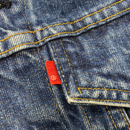 【中古品】【メンズ】 Levi's リーバイス 4TH TRACKER JACKET トラッカージャケット 刻印52 サークルRタブ 黒カン アウター 146-260516-as-02-izu カラー：インディゴ 万代Net店