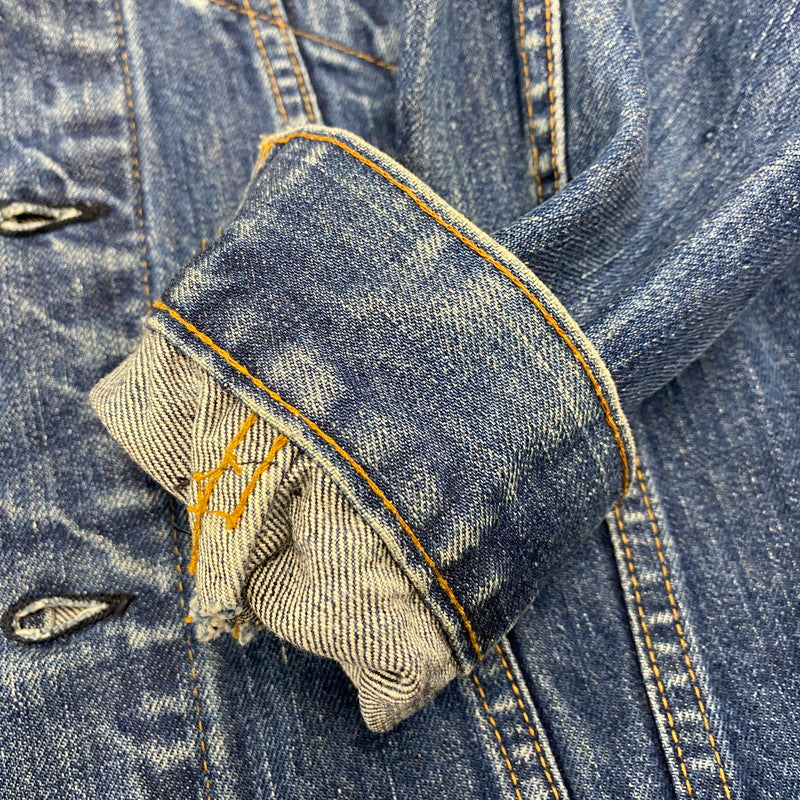 【中古品】【メンズ】 Levi's リーバイス 4TH TRACKER JACKET トラッカージャケット 刻印52 サークルRタブ 黒カン アウター 146-260516-as-02-izu カラー：インディゴ 万代Net店