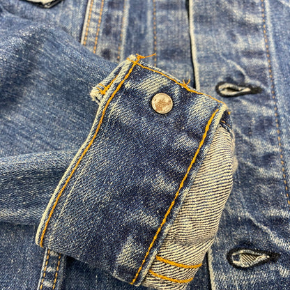 【中古品】【メンズ】 Levi's リーバイス 4TH TRACKER JACKET トラッカージャケット 刻印52 サークルRタブ 黒カン アウター 146-260516-as-02-izu カラー：インディゴ 万代Net店
