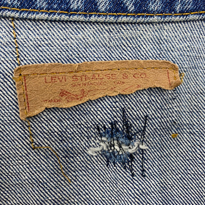 【中古品】【メンズ】 Levi's リーバイス 4TH TRACKER JACKET トラッカージャケット 刻印52 サークルRタブ 黒カン アウター 146-260516-as-02-izu カラー：インディゴ 万代Net店