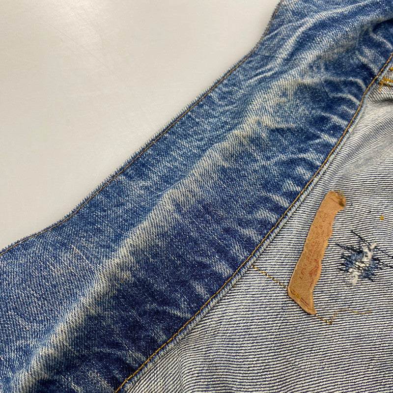 【中古品】【メンズ】 Levi's リーバイス 4TH TRACKER JACKET トラッカージャケット 刻印52 サークルRタブ 黒カン アウター 146-260516-as-02-izu カラー：インディゴ 万代Net店