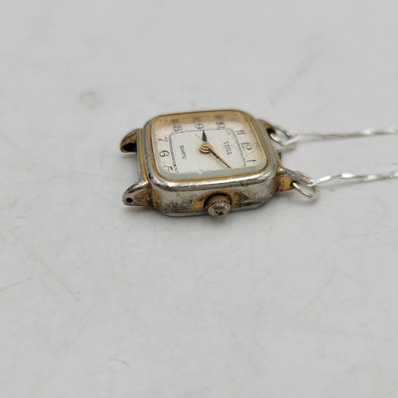 【中古品】【メンズ/レディース】 HIDAKA ヒダカ HDK-NE09 TINY WATCH NECKLACE タイニー ウォッチ ネックレス アクセサリー 192-260515-cs-07-izu サイズ：OS カラー：シルバー×ゴールド 万代Net店