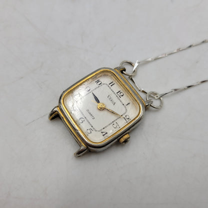 【中古品】【メンズ/レディース】 HIDAKA ヒダカ HDK-NE09 TINY WATCH NECKLACE タイニー ウォッチ ネックレス アクセサリー 192-260515-cs-07-izu サイズ：OS カラー：シルバー×ゴールド 万代Net店