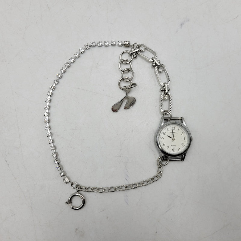 【中古品】【メンズ/レディース】 HIDAKA ヒダカ HDK-BR14 FUSION WATCH BRACELET フュージョン ウォッチ ブレスレット アクセサリー 192-260515-cs-08-izu サイズ：OS カラー：シルバー 万代Net店