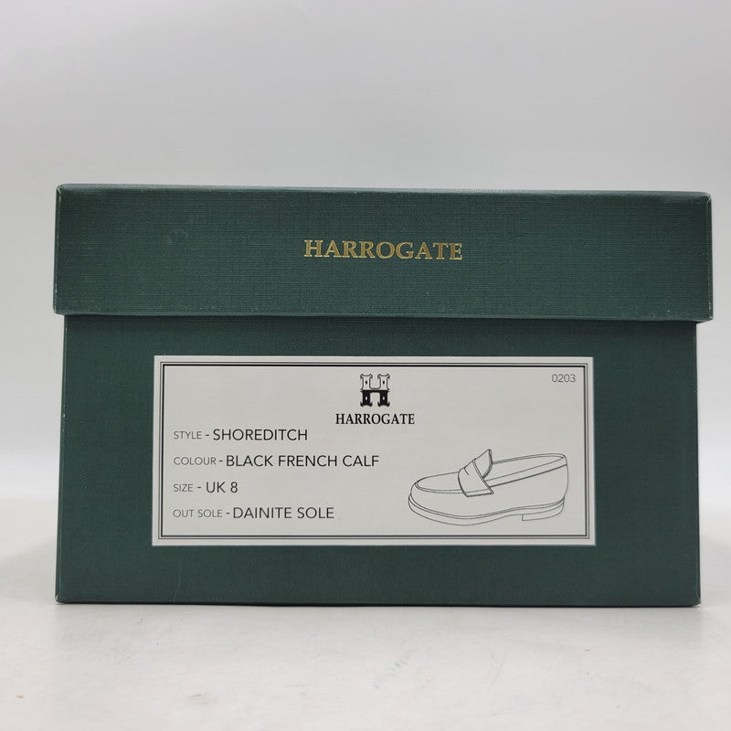 【中古品】【メンズ】 HARROGATE ハロゲイト SHOREDITCH ショーディッチ シューズ 靴 164-260515-cs-18-izu サイズ：UK8 カラー：ブラック 万代Net店