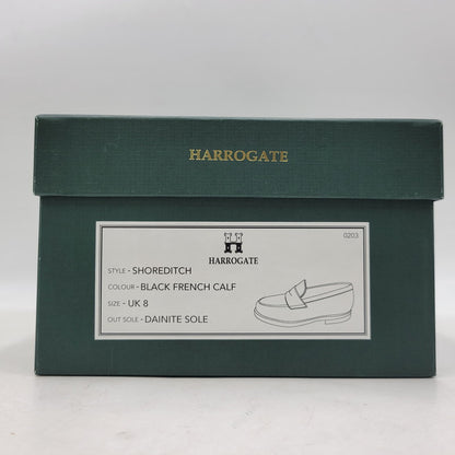 【中古品】【メンズ】 HARROGATE ハロゲイト SHOREDITCH ショーディッチ シューズ 靴 164-260515-cs-18-izu サイズ：UK8 カラー：ブラック 万代Net店