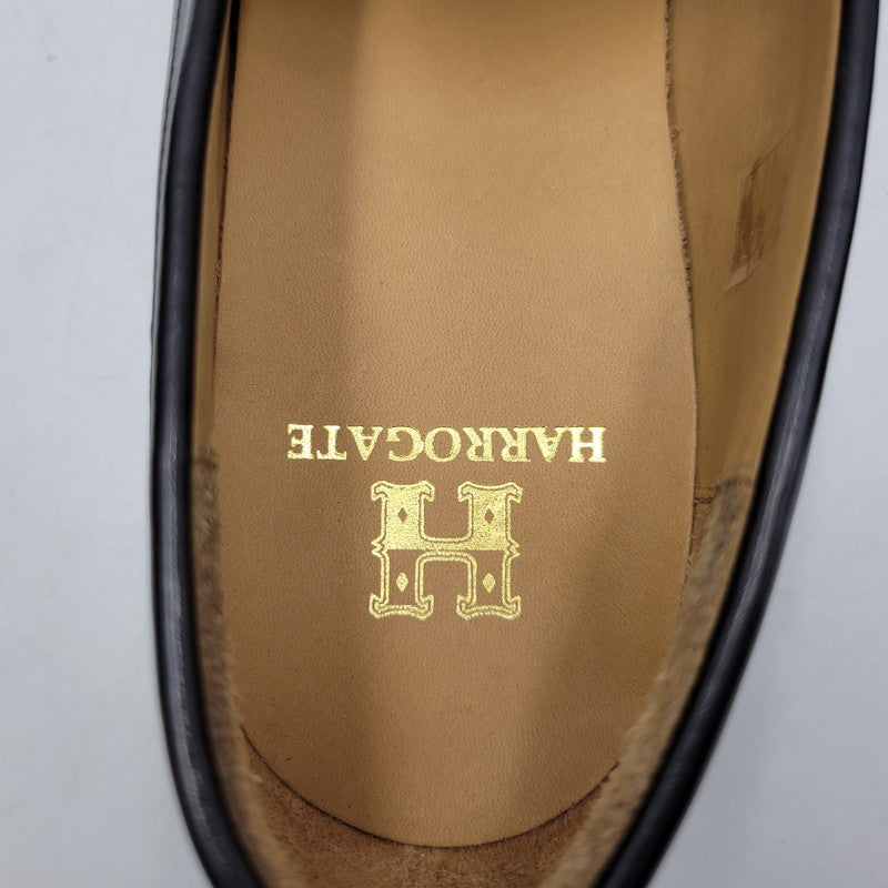 【中古品】【メンズ】 HARROGATE ハロゲイト SHOREDITCH ショーディッチ シューズ 靴 164-260515-cs-18-izu サイズ：UK8 カラー：ブラック 万代Net店