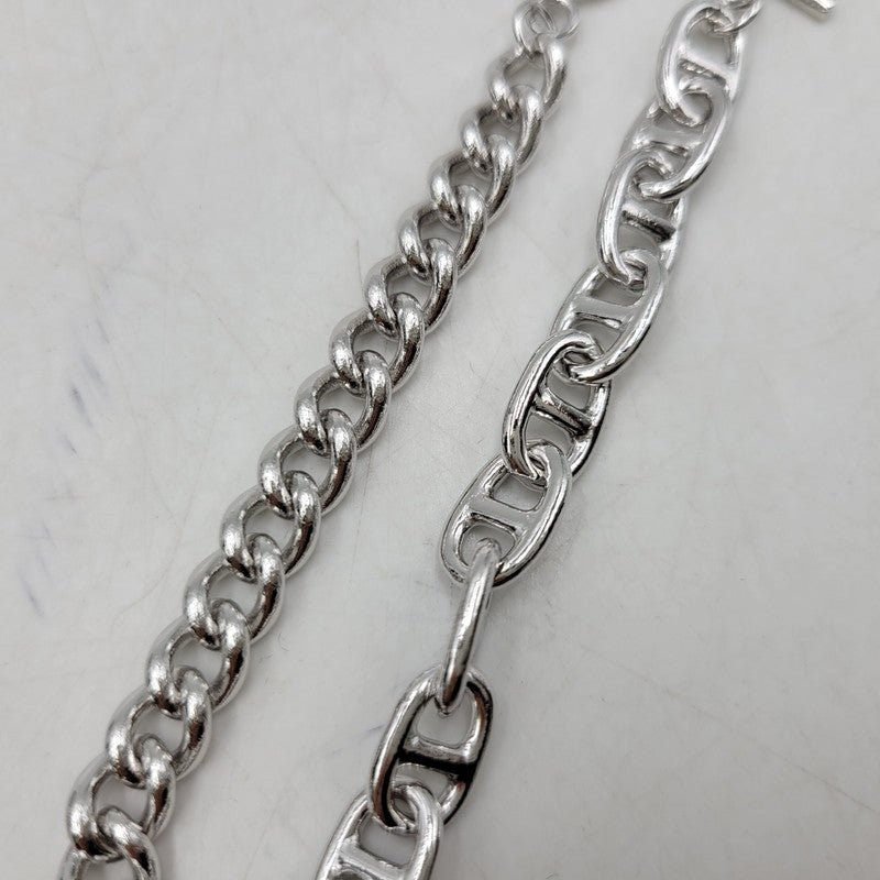 【中古美品】【メンズ/レディース】 THE OBJECT ザ オブジェクト TO-HKG-25029 DYLAN BRACELET ディラン ブレスレットアクセサリー 192-260515-cs-10-izu サイズ：L カラー：シルバー 万代Net店