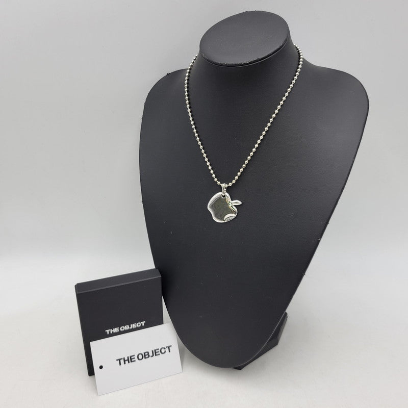 【中古品】【メンズ/レディース】 THE OBJECT ザ オブジェクト TO-NYC-25020 ADAM APPLE NECKLACE アダム アップル ネックレス アクセサリー 192-260515-cs-12-izu サイズ：F カラー：シルバー 万代Net店