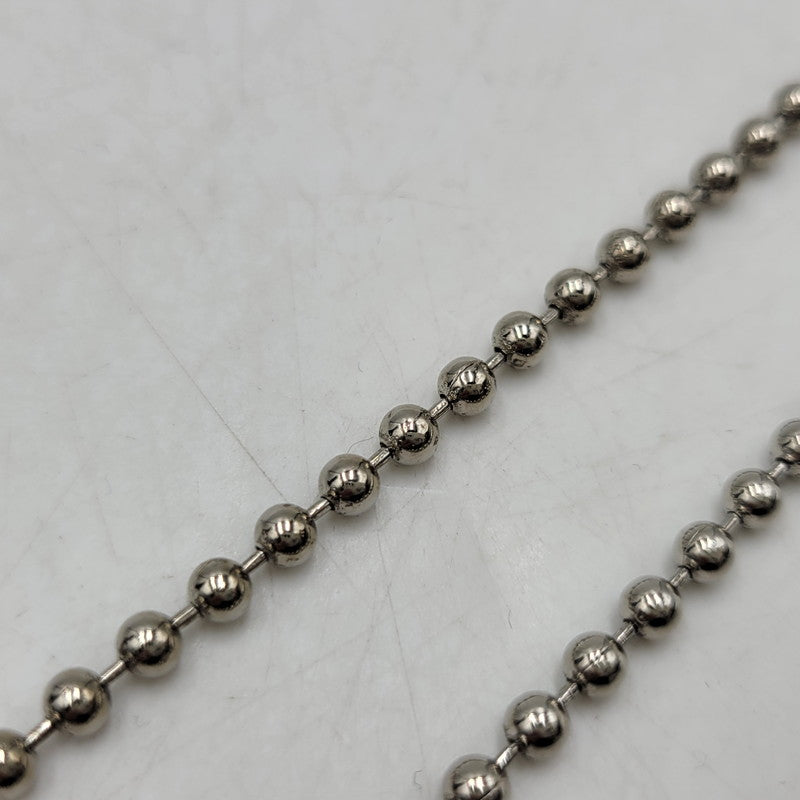 【中古品】【メンズ/レディース】 THE OBJECT ザ オブジェクト TO-NYC-25020 ADAM APPLE NECKLACE アダム アップル ネックレス アクセサリー 192-260515-cs-12-izu サイズ：F カラー：シルバー 万代Net店