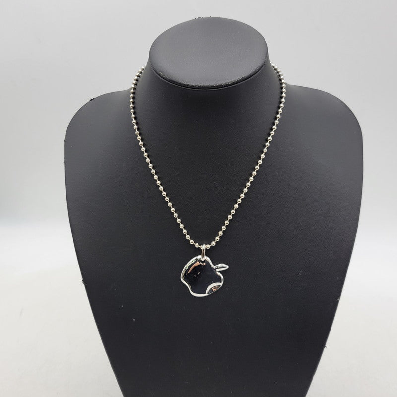 【中古品】【メンズ/レディース】 THE OBJECT ザ オブジェクト TO-NYC-25020 ADAM APPLE NECKLACE アダム アップル ネックレス アクセサリー 192-260515-cs-12-izu サイズ：F カラー：シルバー 万代Net店
