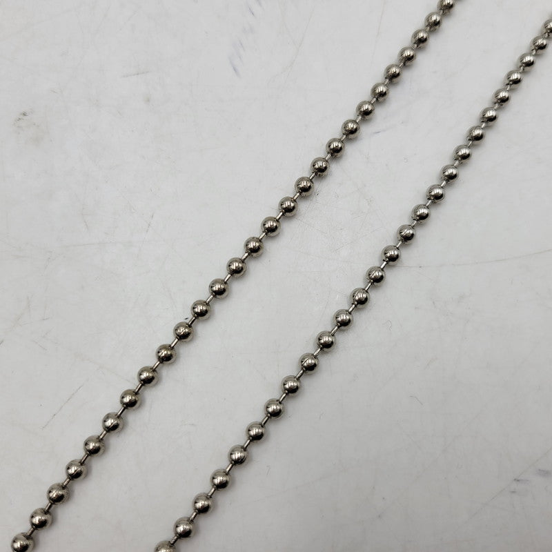 【中古品】【メンズ/レディース】 THE OBJECT ザ オブジェクト TO-NYC-25020 ADAM APPLE NECKLACE アダム アップル ネックレス アクセサリー 192-260515-cs-12-izu サイズ：F カラー：シルバー 万代Net店