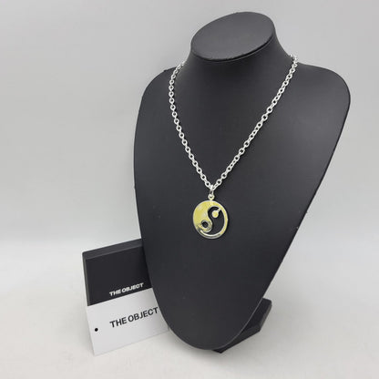 【中古品】【メンズ/レディース】 THE OBJECT ザ オブジェクト TO-HKG-24014 YIN-YANG SYMBOL NECKLACE 陰陽シンボル ネックレス アクセサリー 192-260515-cs-13-izu サイズ：F カラー：シルバー 万代Net店