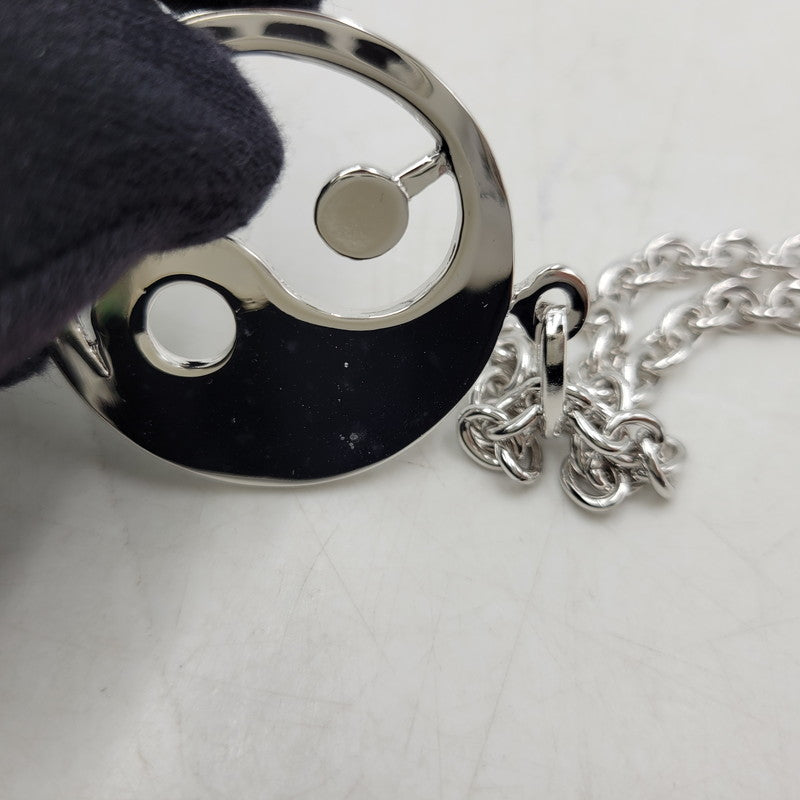 【中古品】【メンズ/レディース】 THE OBJECT ザ オブジェクト TO-HKG-24014 YIN-YANG SYMBOL NECKLACE 陰陽シンボル ネックレス アクセサリー 192-260515-cs-13-izu サイズ：F カラー：シルバー 万代Net店