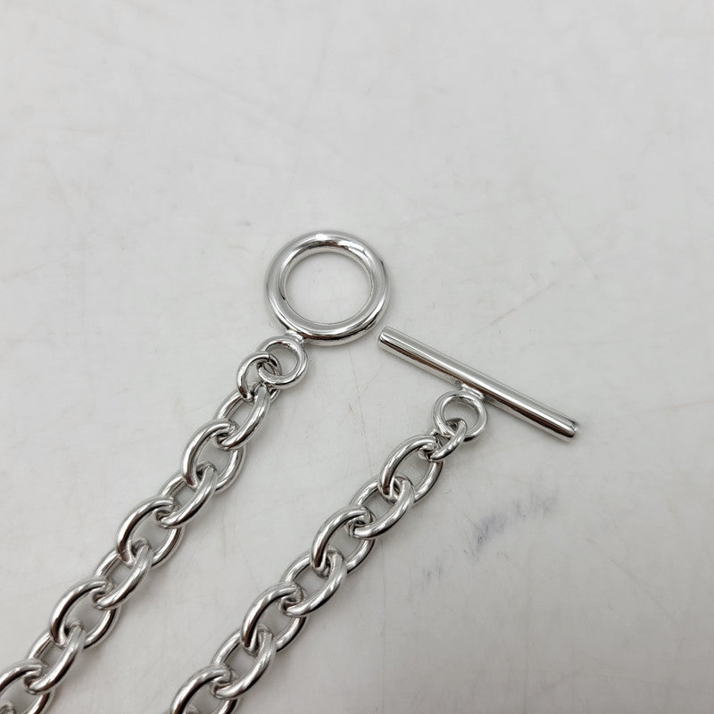 【中古品】【メンズ/レディース】 THE OBJECT ザ オブジェクト TO-HKG-24014 YIN-YANG SYMBOL NECKLACE 陰陽シンボル ネックレス アクセサリー 192-260515-cs-13-izu サイズ：F カラー：シルバー 万代Net店