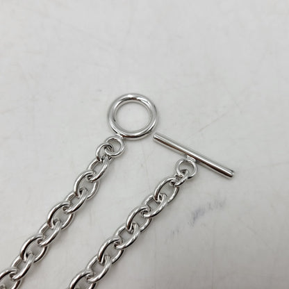 【中古品】【メンズ/レディース】 THE OBJECT ザ オブジェクト TO-HKG-24014 YIN-YANG SYMBOL NECKLACE 陰陽シンボル ネックレス アクセサリー 192-260515-cs-13-izu サイズ：F カラー：シルバー 万代Net店