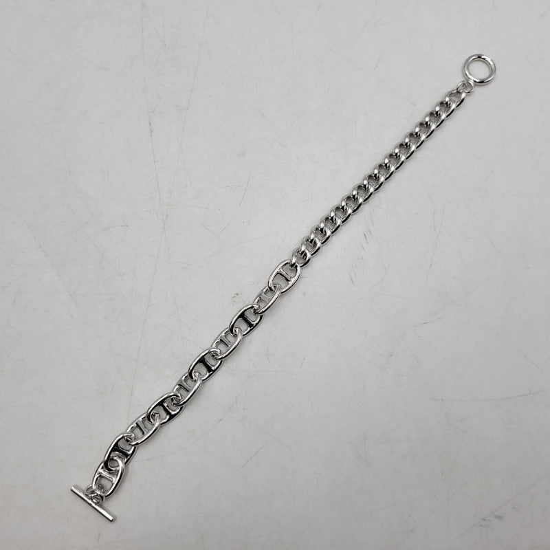 【中古美品】【メンズ/レディース】 THE OBJECT ザ オブジェクト TO-HKG-25029 DYLAN BRACELET ディラン ブレスレット アクセサリー 192-260515-cs-09-izu サイズ：L カラー：シルバー 万代Net店