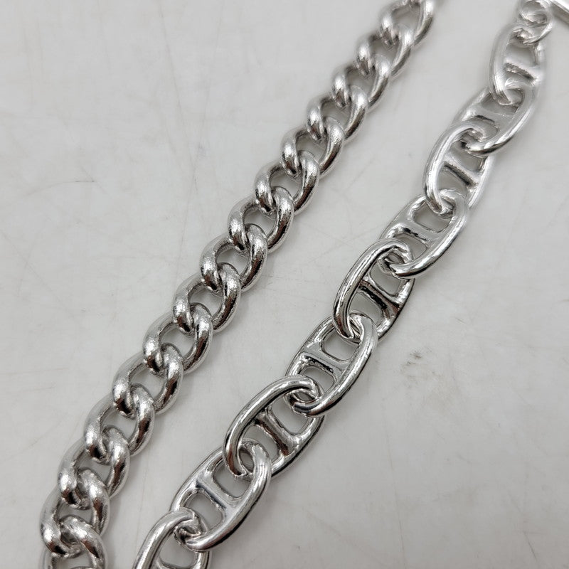 【中古美品】【メンズ/レディース】 THE OBJECT ザ オブジェクト TO-HKG-25029 DYLAN BRACELET ディラン ブレスレット アクセサリー 192-260515-cs-09-izu サイズ：L カラー：シルバー 万代Net店
