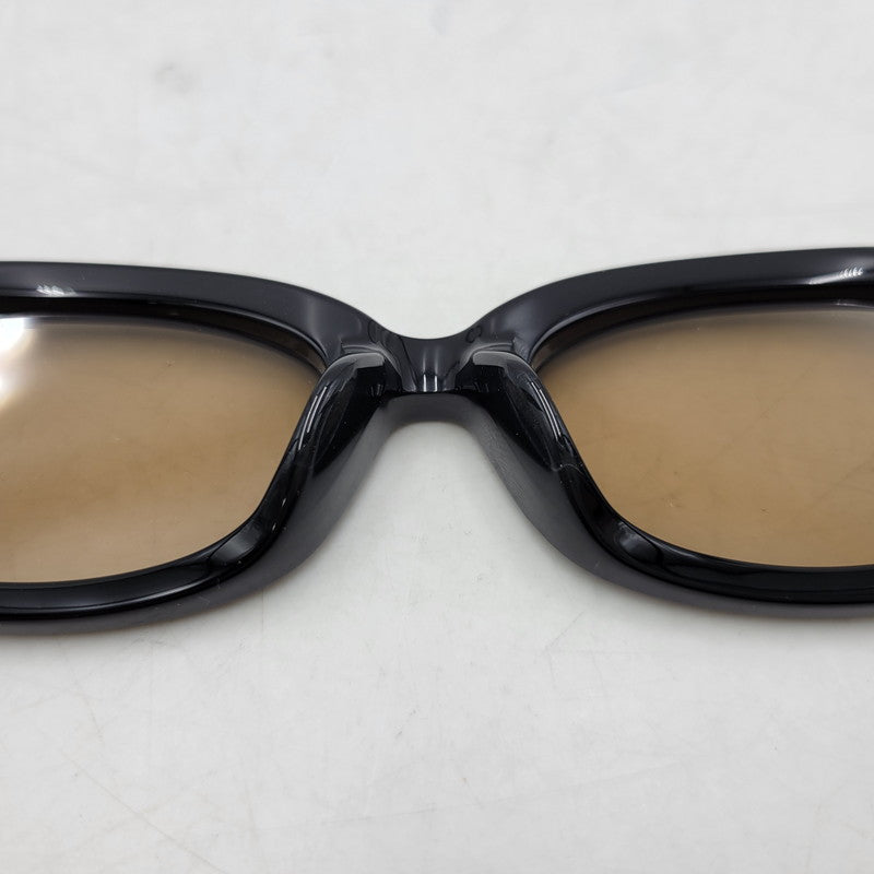 【中古美品】【メンズ/レディース】 AUTHEN AUTHEN オーセンオーセン AA54822 OVAL CAT EYE オーバル キャット アイ サングラス 203-260515-cs-05-izu サイズ：53口18-145 カラー：ブラック×ブラウン 万代Net店