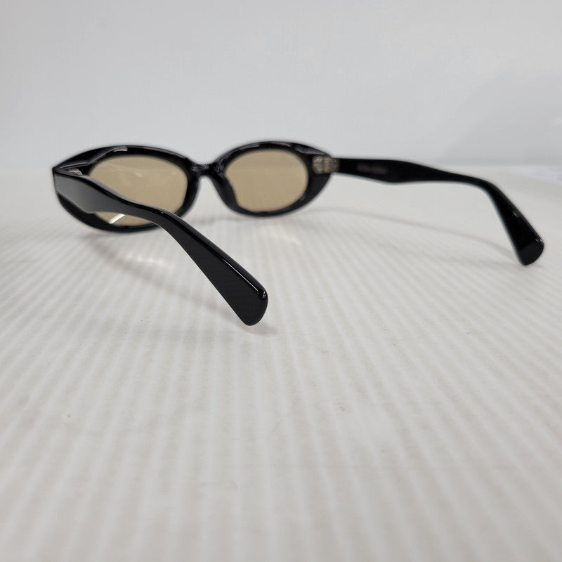 【中古美品】【メンズ/レディース】 AUTHEN AUTHEN オーセンオーセン AA54822 OVAL CAT EYE オーバル キャット アイ サングラス 203-260515-cs-05-izu サイズ：53口18-145 カラー：ブラック×ブラウン 万代Net店
