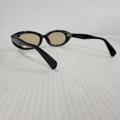 【中古美品】【メンズ/レディース】 AUTHEN AUTHEN オーセンオーセン AA54822 OVAL CAT EYE オーバル キャット アイ サングラス 203-260515-cs-05-izu サイズ：53口18-145 カラー：ブラック×ブラウン 万代Net店
