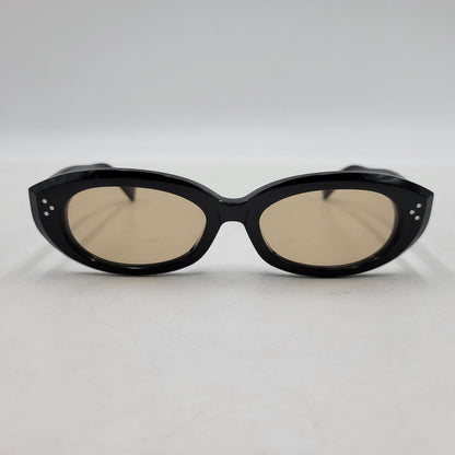 【中古美品】【メンズ/レディース】 AUTHEN AUTHEN オーセンオーセン AA54822 OVAL CAT EYE オーバル キャット アイ サングラス 203-260515-cs-05-izu サイズ：53口18-145 カラー：ブラック×ブラウン 万代Net店