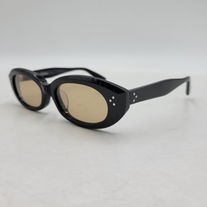 【中古美品】【メンズ/レディース】 AUTHEN AUTHEN オーセンオーセン AA54822 OVAL CAT EYE オーバル キャット アイ サングラス 203-260515-cs-05-izu サイズ：53口18-145 カラー：ブラック×ブラウン 万代Net店