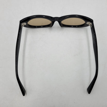 【中古美品】【メンズ/レディース】 AUTHEN AUTHEN オーセンオーセン AA54822 OVAL CAT EYE オーバル キャット アイ サングラス 203-260515-cs-05-izu サイズ：53口18-145 カラー：ブラック×ブラウン 万代Net店
