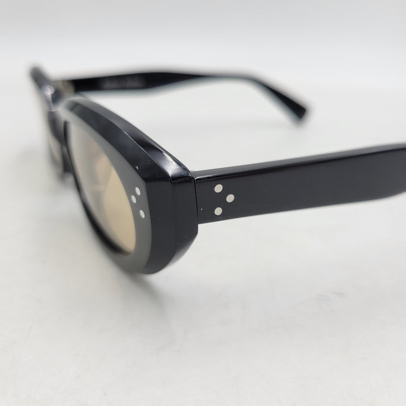 【中古美品】【メンズ/レディース】 AUTHEN AUTHEN オーセンオーセン AA54822 OVAL CAT EYE オーバル キャット アイ サングラス 203-260515-cs-05-izu サイズ：53口18-145 カラー：ブラック×ブラウン 万代Net店